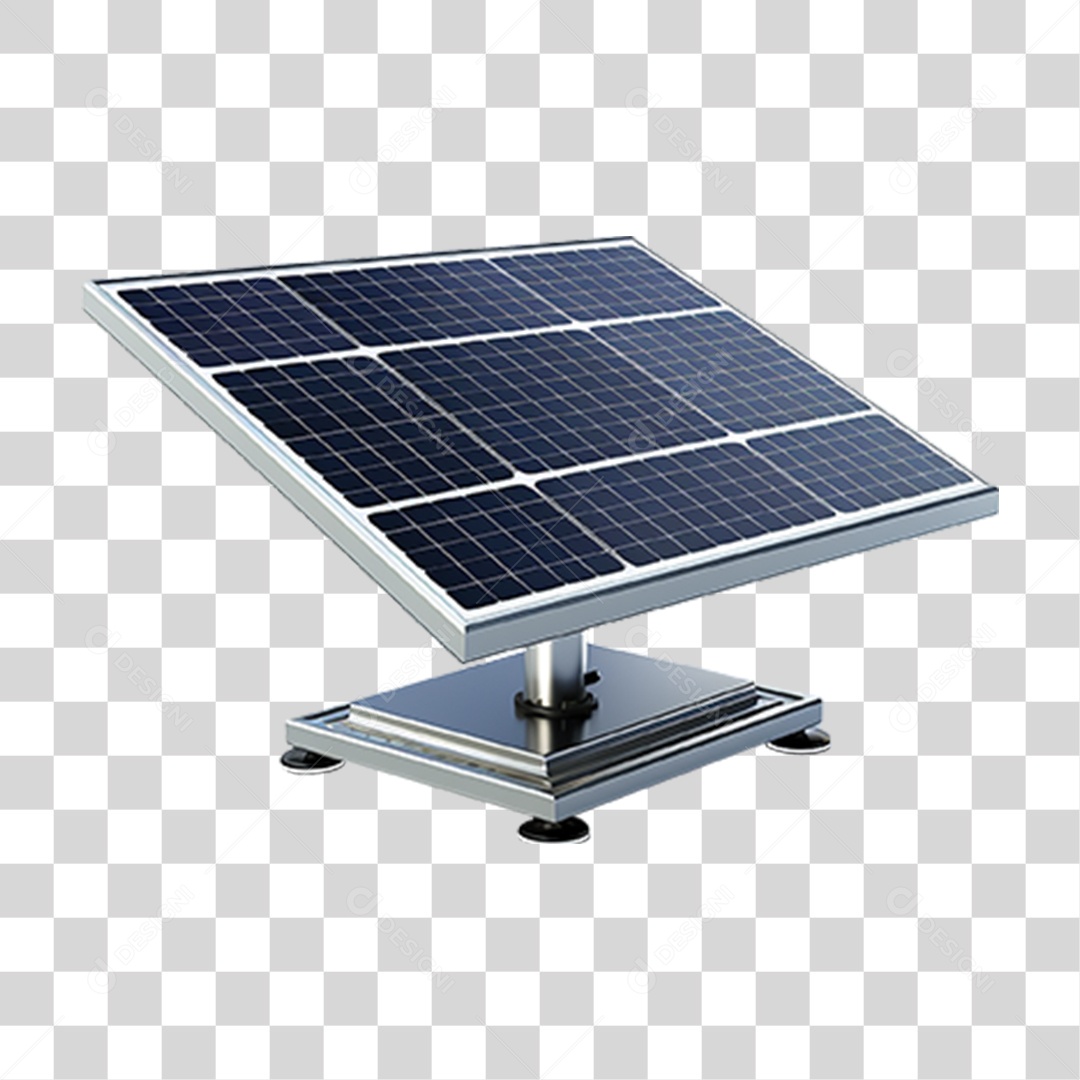 Painel Solar Placas PNG Transparente