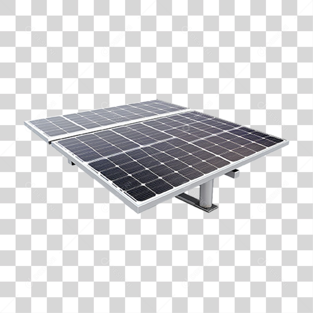 Painel Solar Placas PNG Transparente