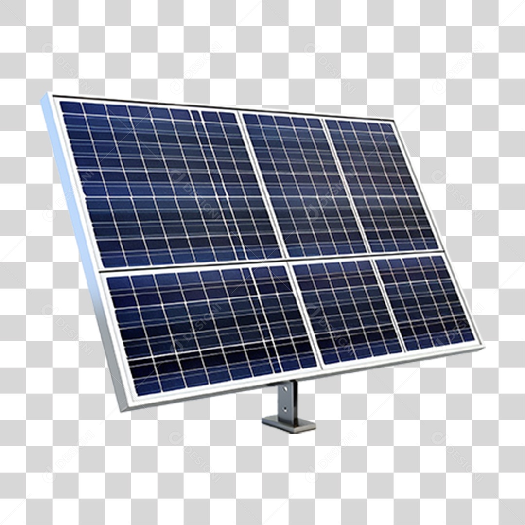 Painel Solar Placas PNG Transparente