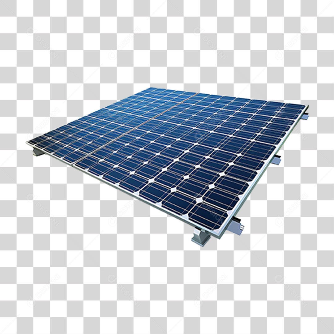 Painel Solar Placas PNG Transparente