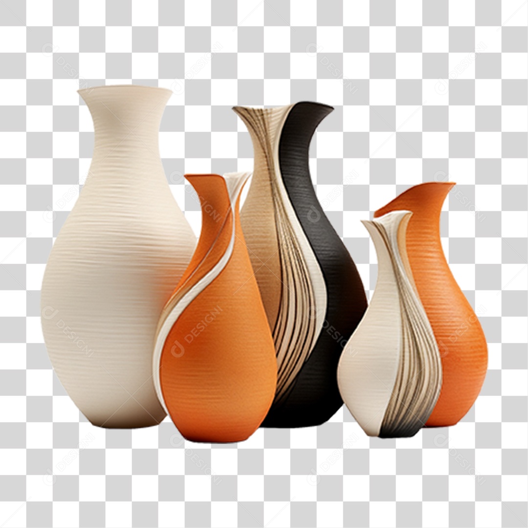 Artesanato de Cerâmica Vaso PNG Transparente