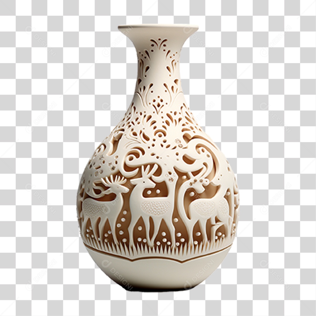 Artesanato de Cerâmica Vaso PNG Transparente