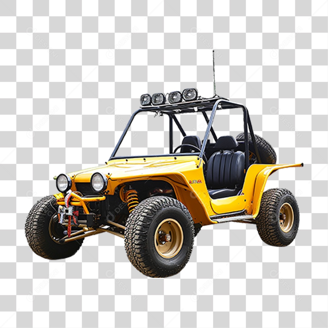 Buggy de Raly Carro Deserto PNG Transparente