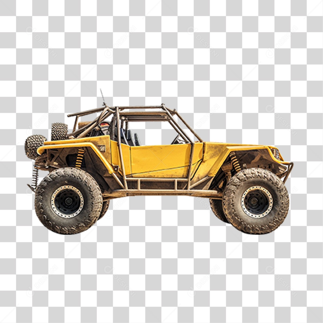 Buggy de Raly Carro Deserto PNG Transparente