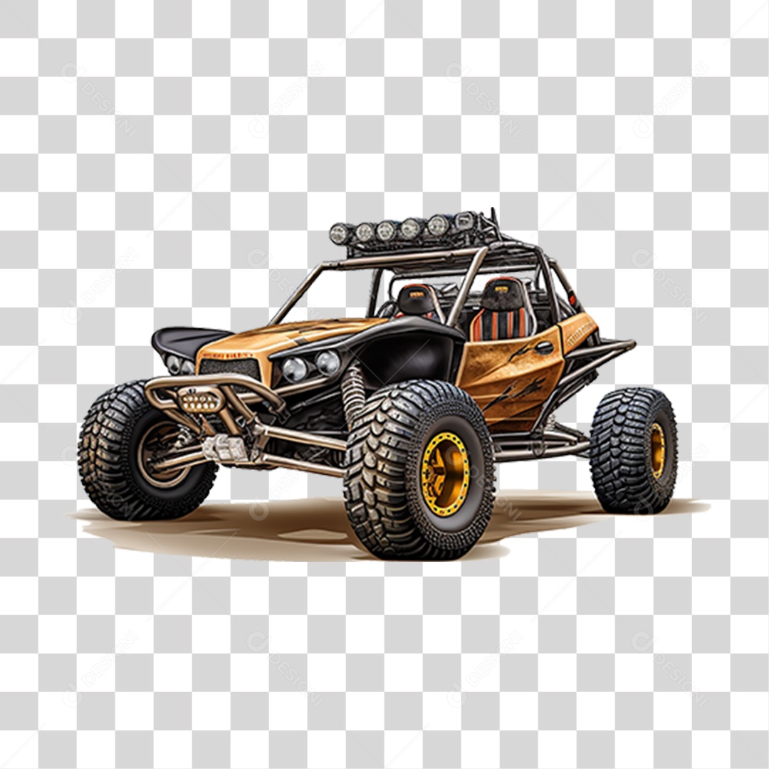 Buggy de Raly Carro Deserto PNG Transparente