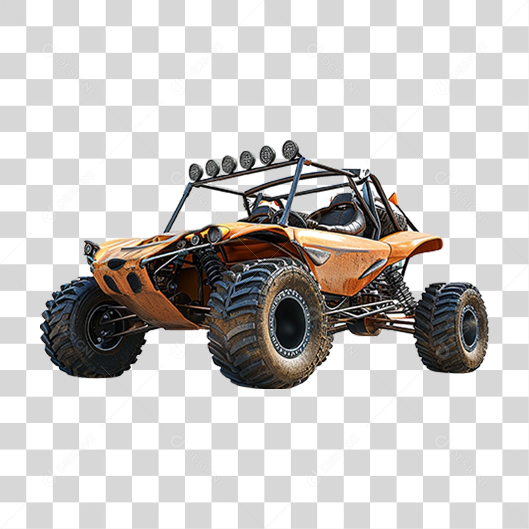 Buggy de Raly Carro Deserto PNG Transparente