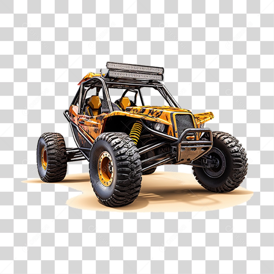 Buggy de Raly Carro Deserto PNG Transparente