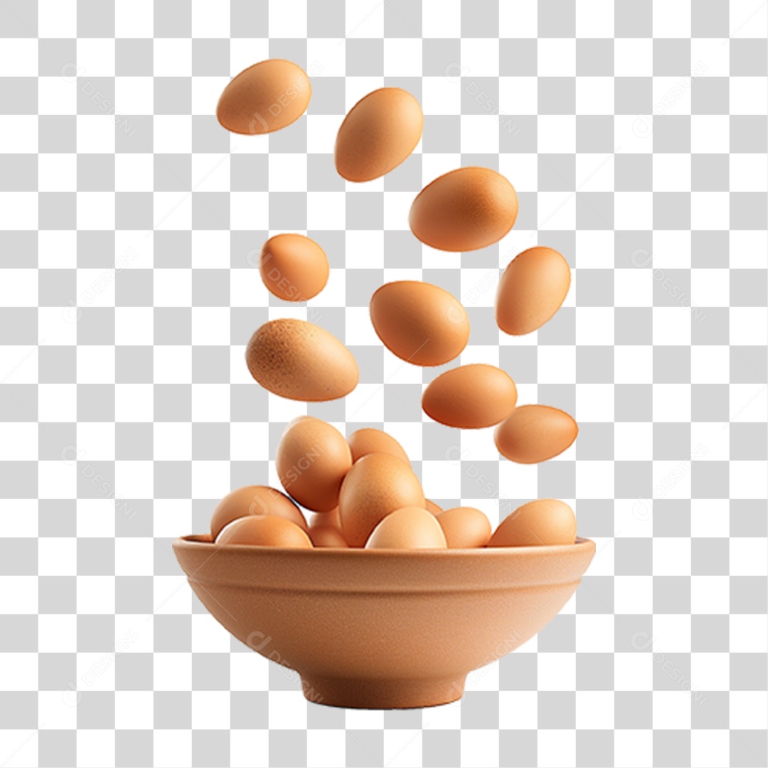 Ovos Vasilha PNG Transparente