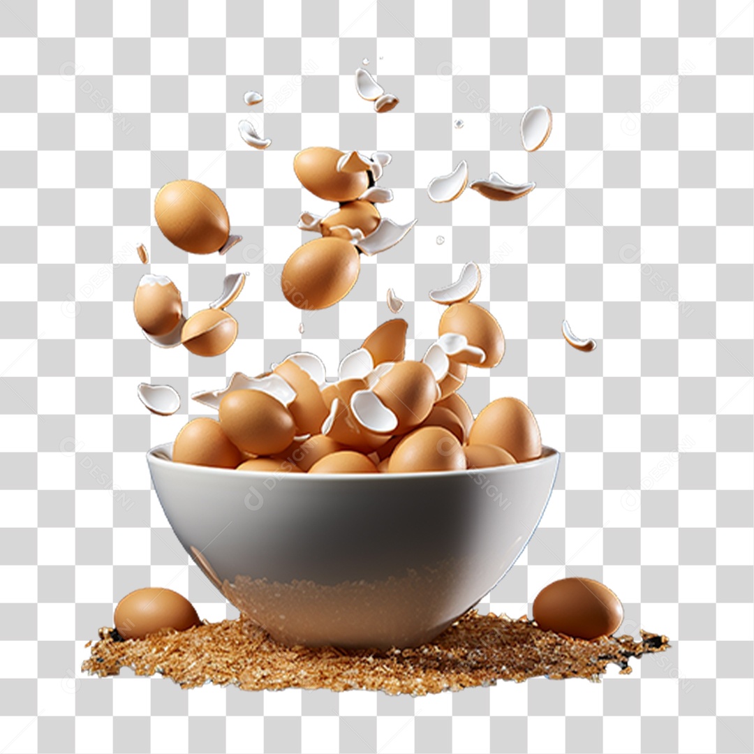 Ovos Casca de Ovos Vasilha PNG Transparente