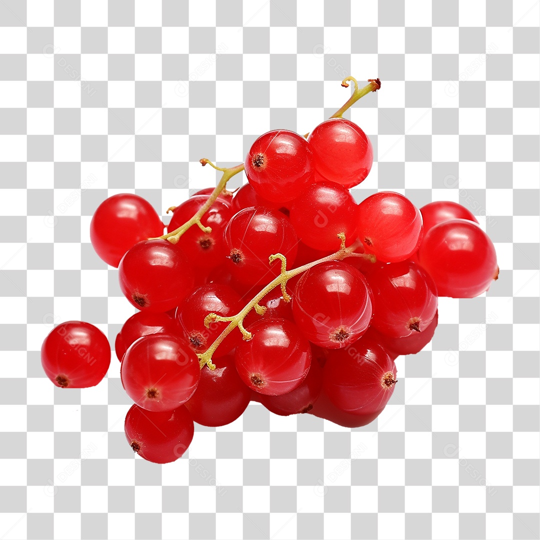Frutas Groselhas PNG Transparente