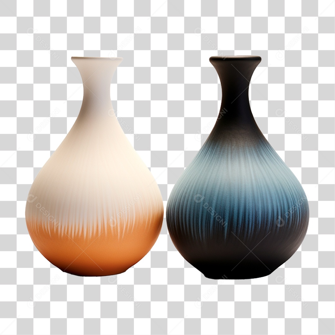 Vaso de Cerâmica PNG Transparente