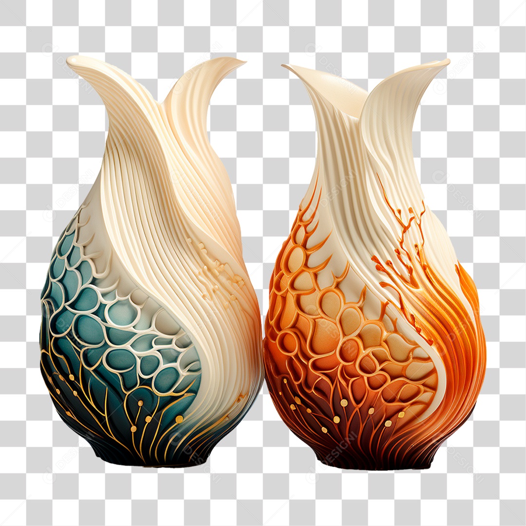 Vaso de Cerâmica PNG Transparente