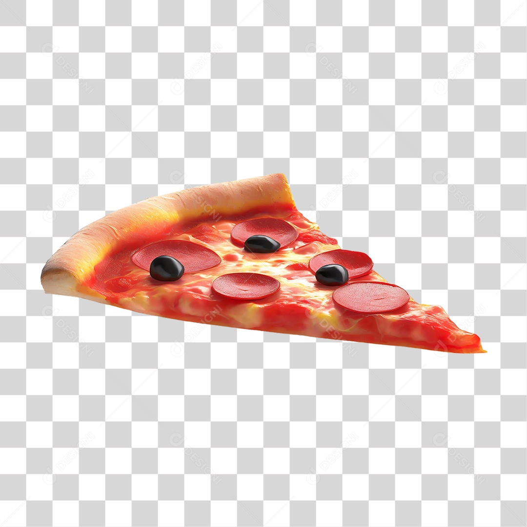 Fatia de Pizza PNG Transparente