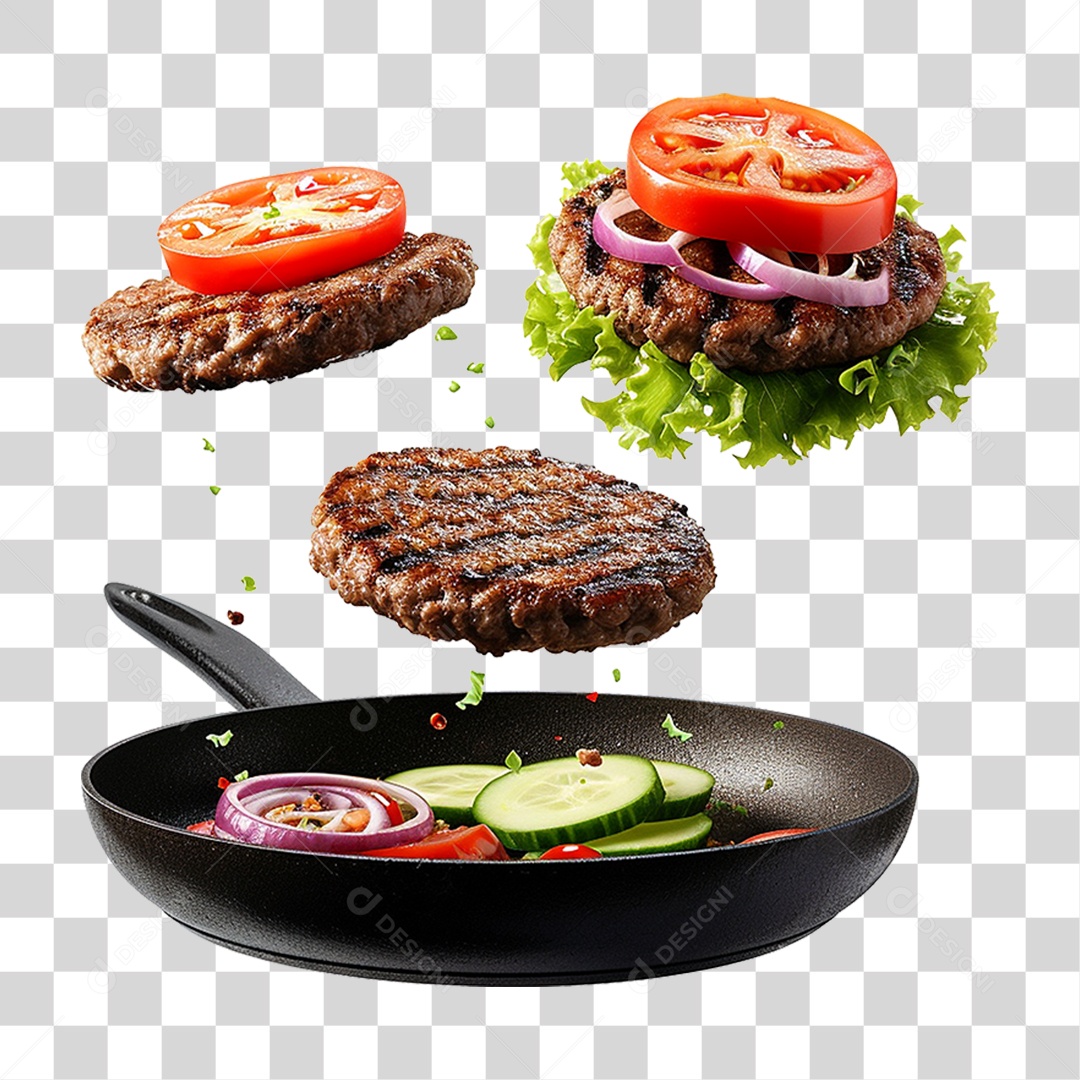 Hambúrguer Lanche Sanduiche PNG Transparente