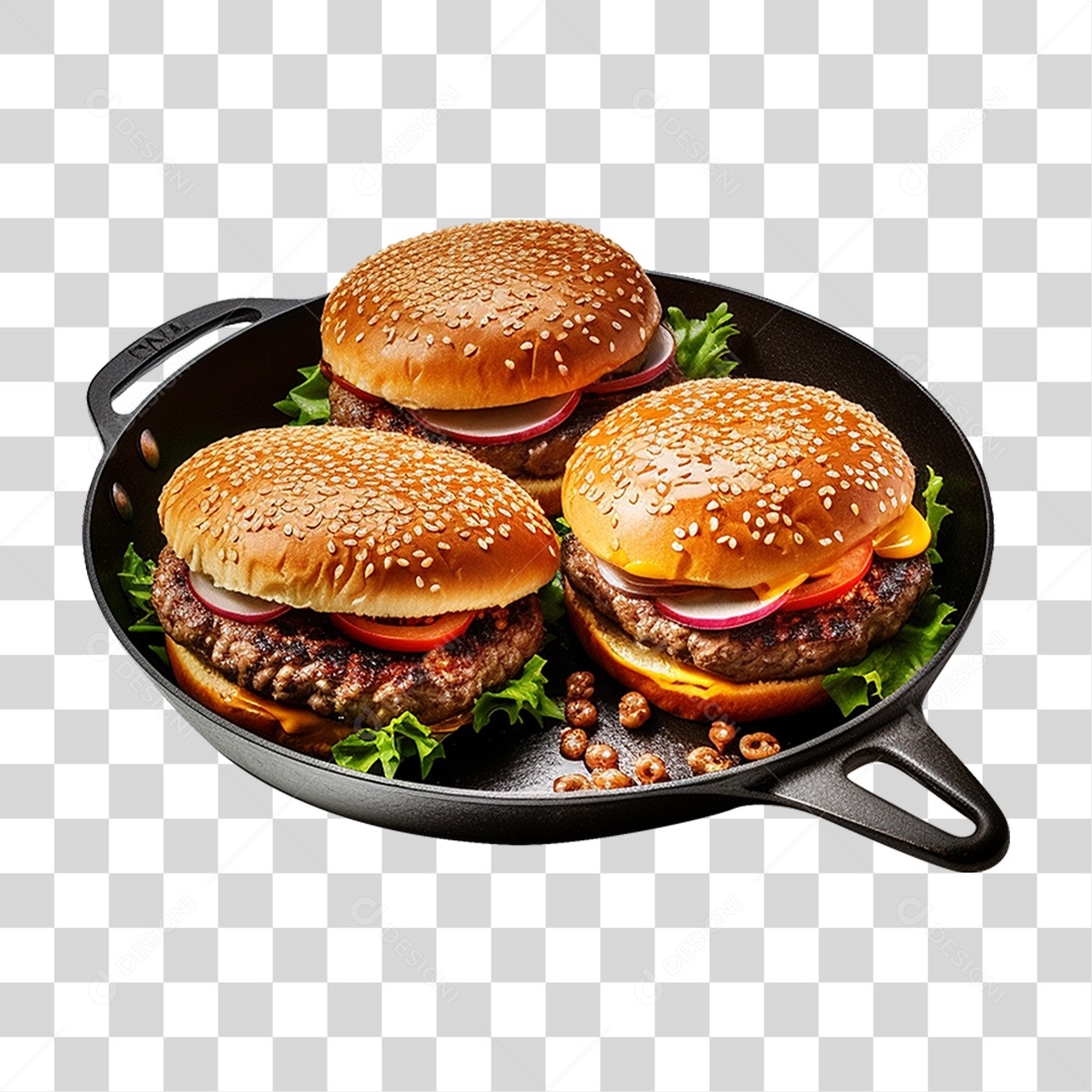 Burger Snack Sandwich PNG Transparent