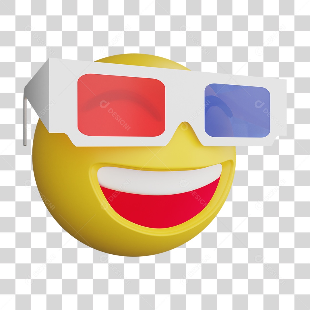 Emoji 3D Gestos Emoções PNG Transparente