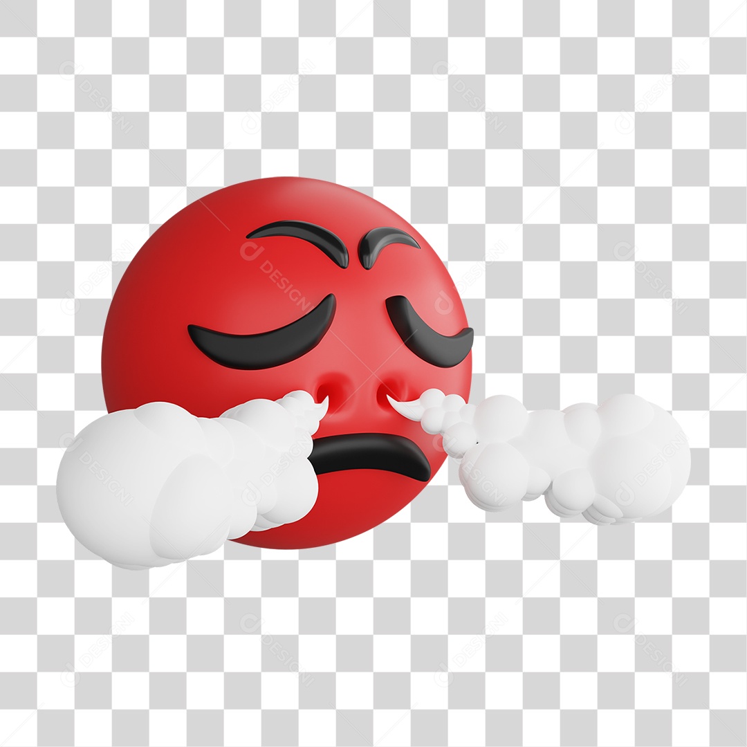 Emoji 3D Gestos Emoções PNG Transparente