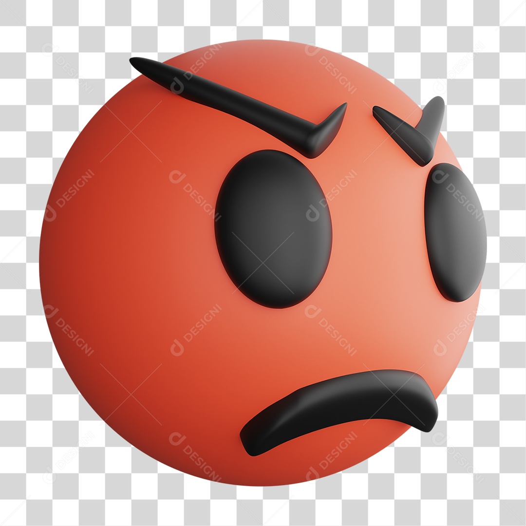 Emoji 3D Gestos Emoções PNG Transparente