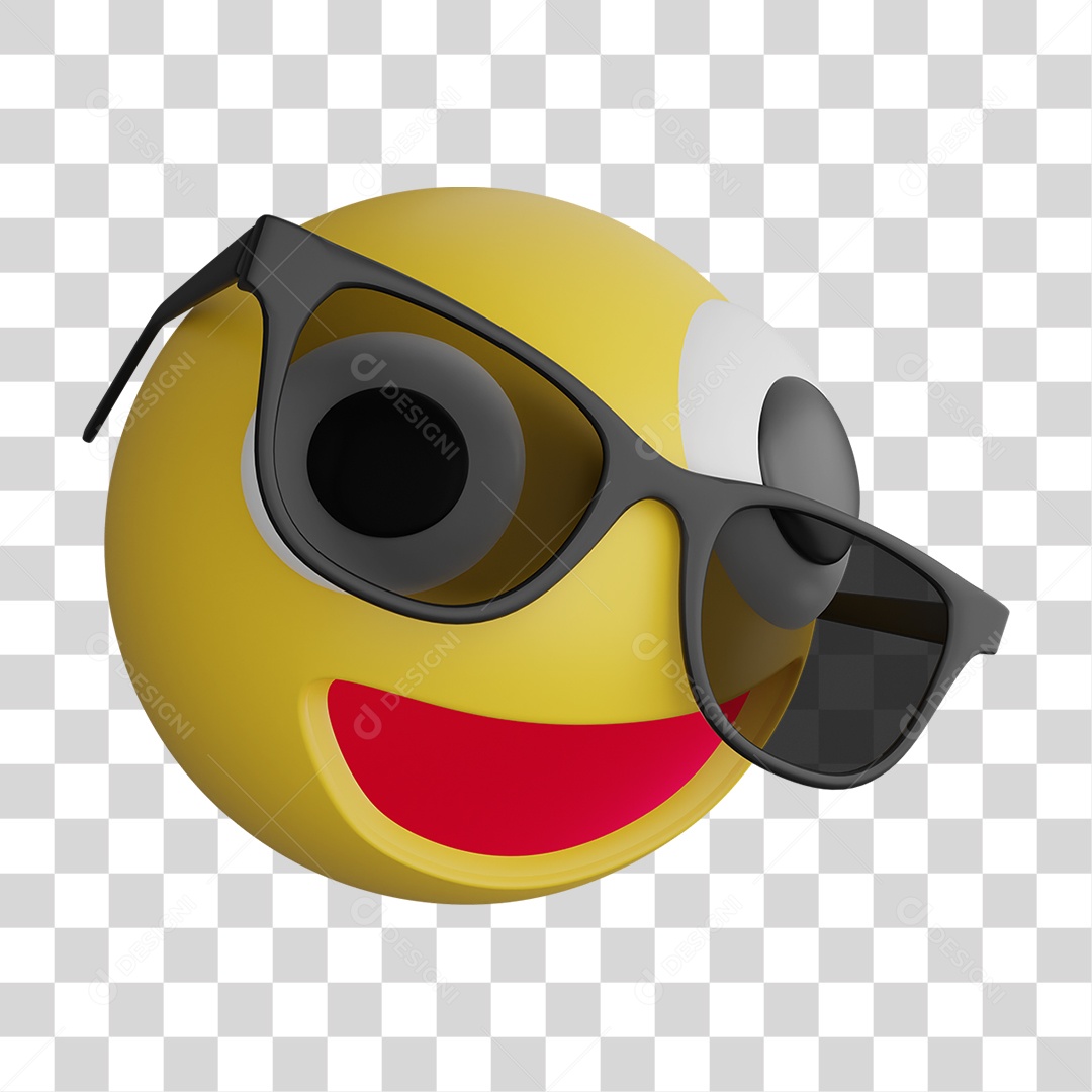 Emoji 3D Gestos Emoções PNG Transparente