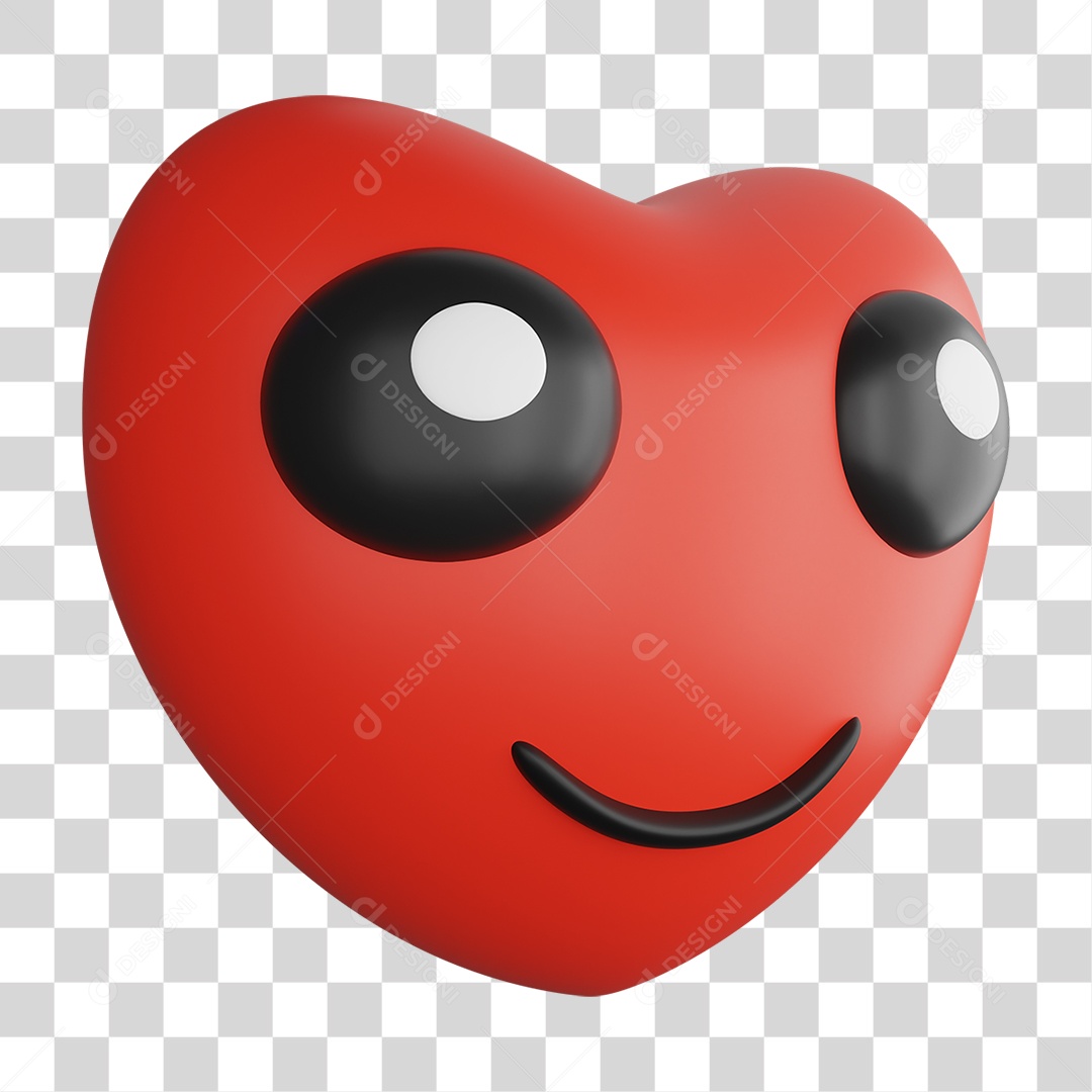 Emoji 3D Gestos Emoções PNG Transparente