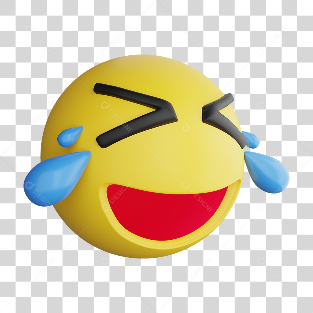 Emoji 3D Gestos Emoções PNG Transparente