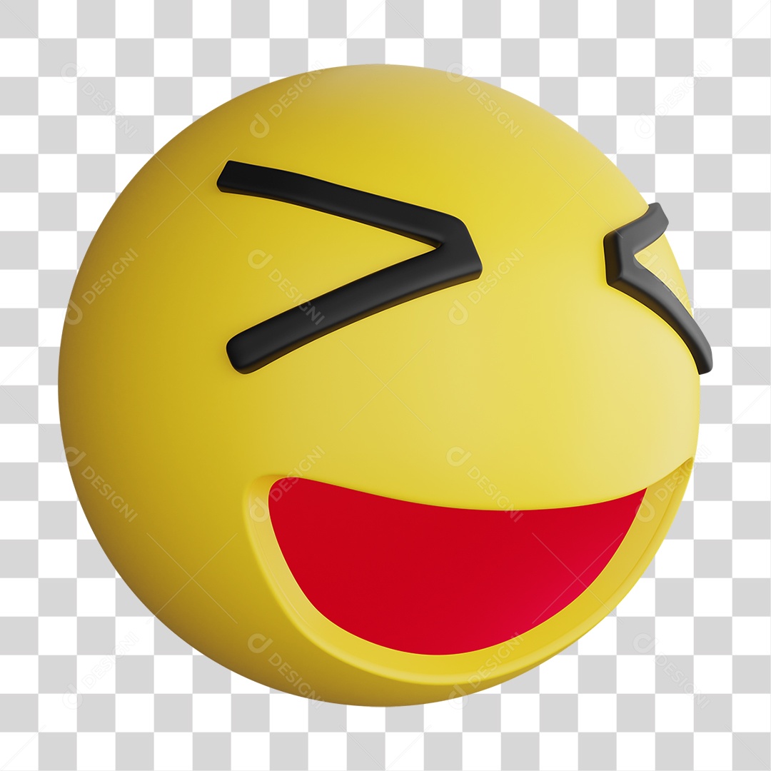 Emoji 3D Gestos Emoções PNG Transparente