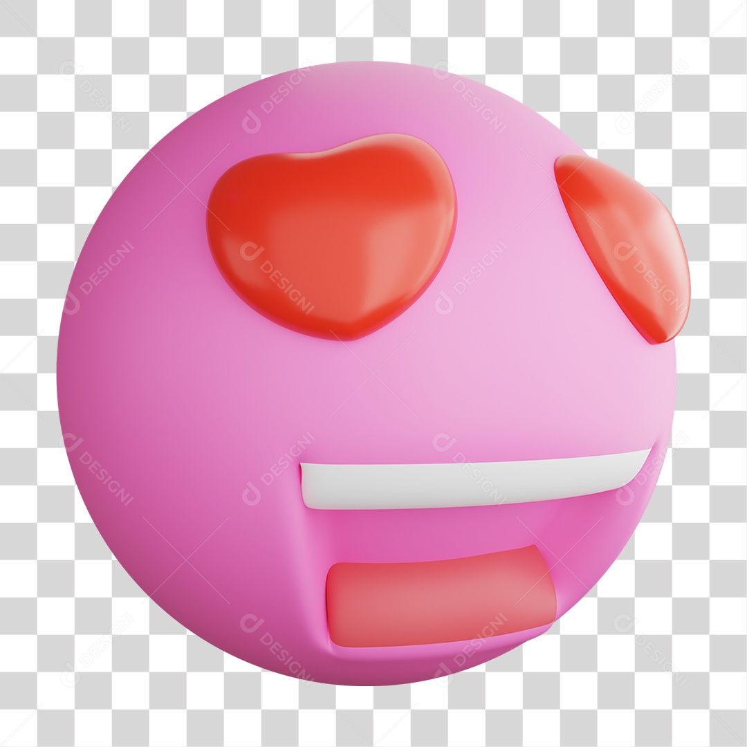 Emoji 3D Gestos Emoções PNG Transparente