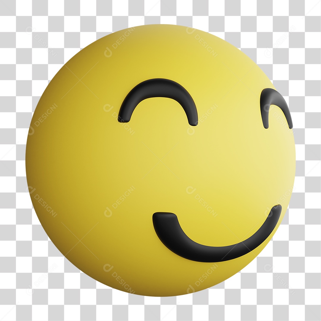 Emoji 3D Gestos Emoções PNG Transparente