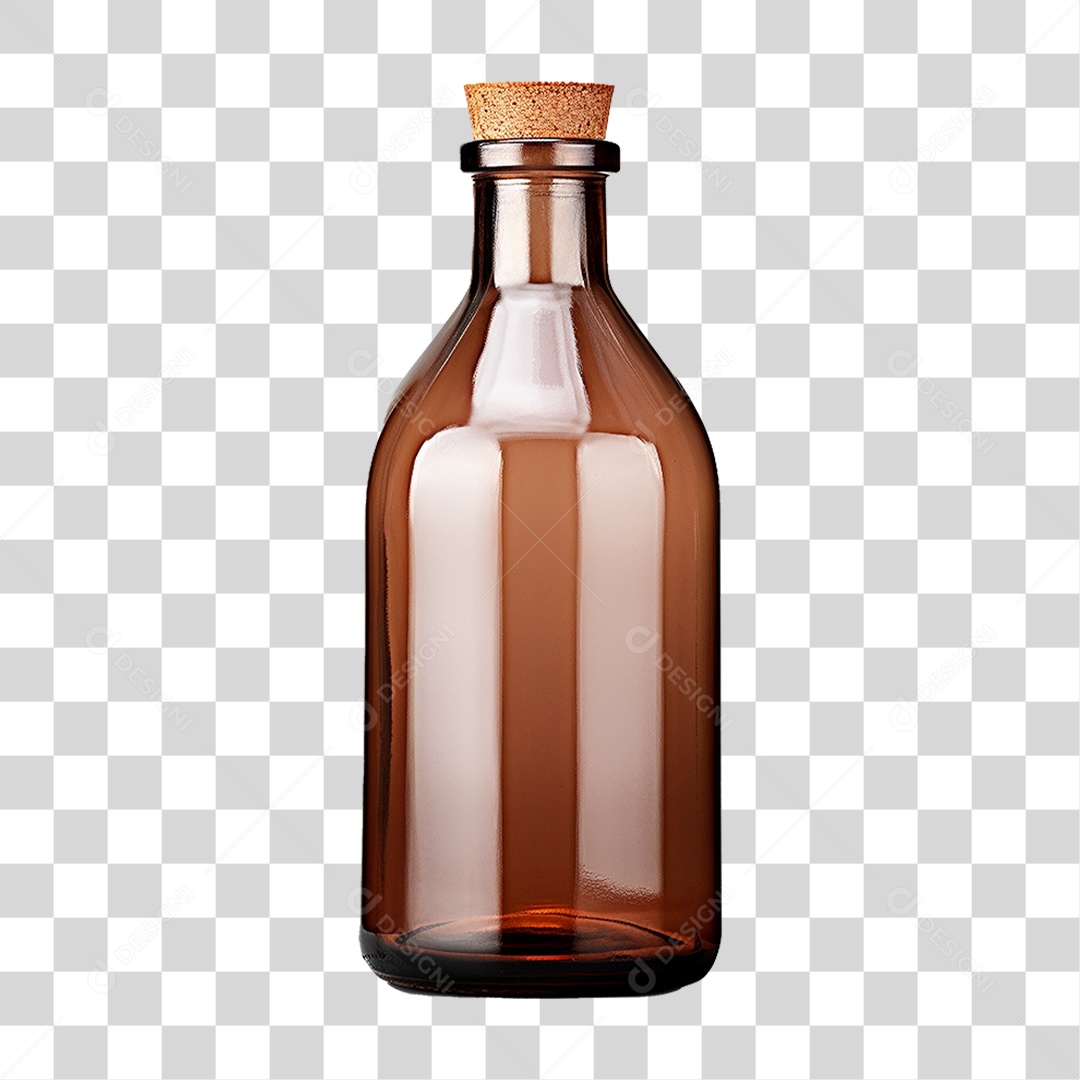 Frasco de Vidro PNG Transparente