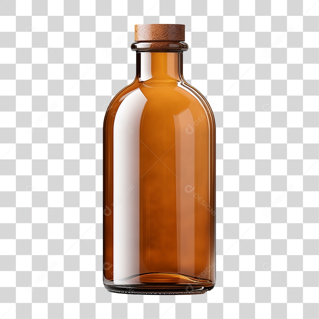 Frasco de Vidro PNG Transparente