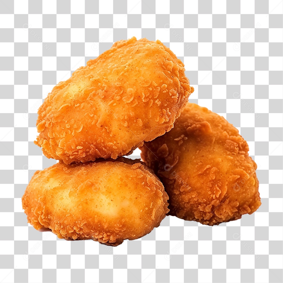 Frango Frito PNG Transparente