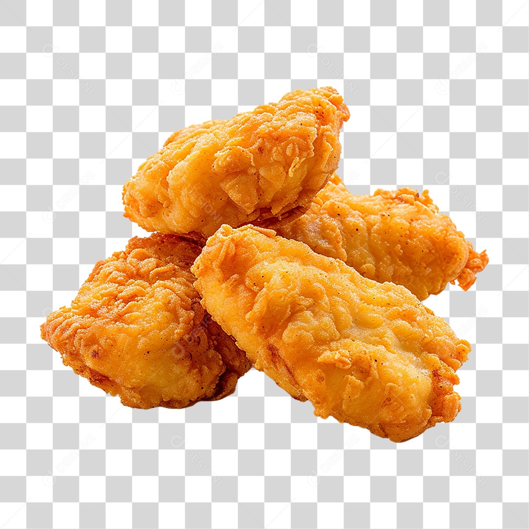 Frango Frito PNG Transparente