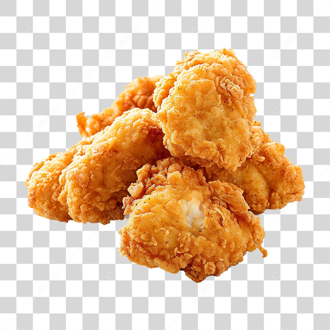 Frango Frito PNG Transparente