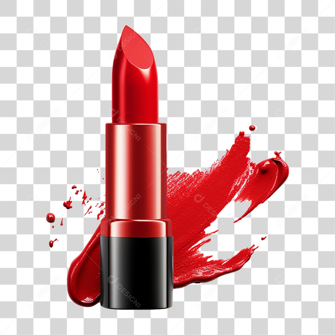Batom Maquiagem PNG Transparente
