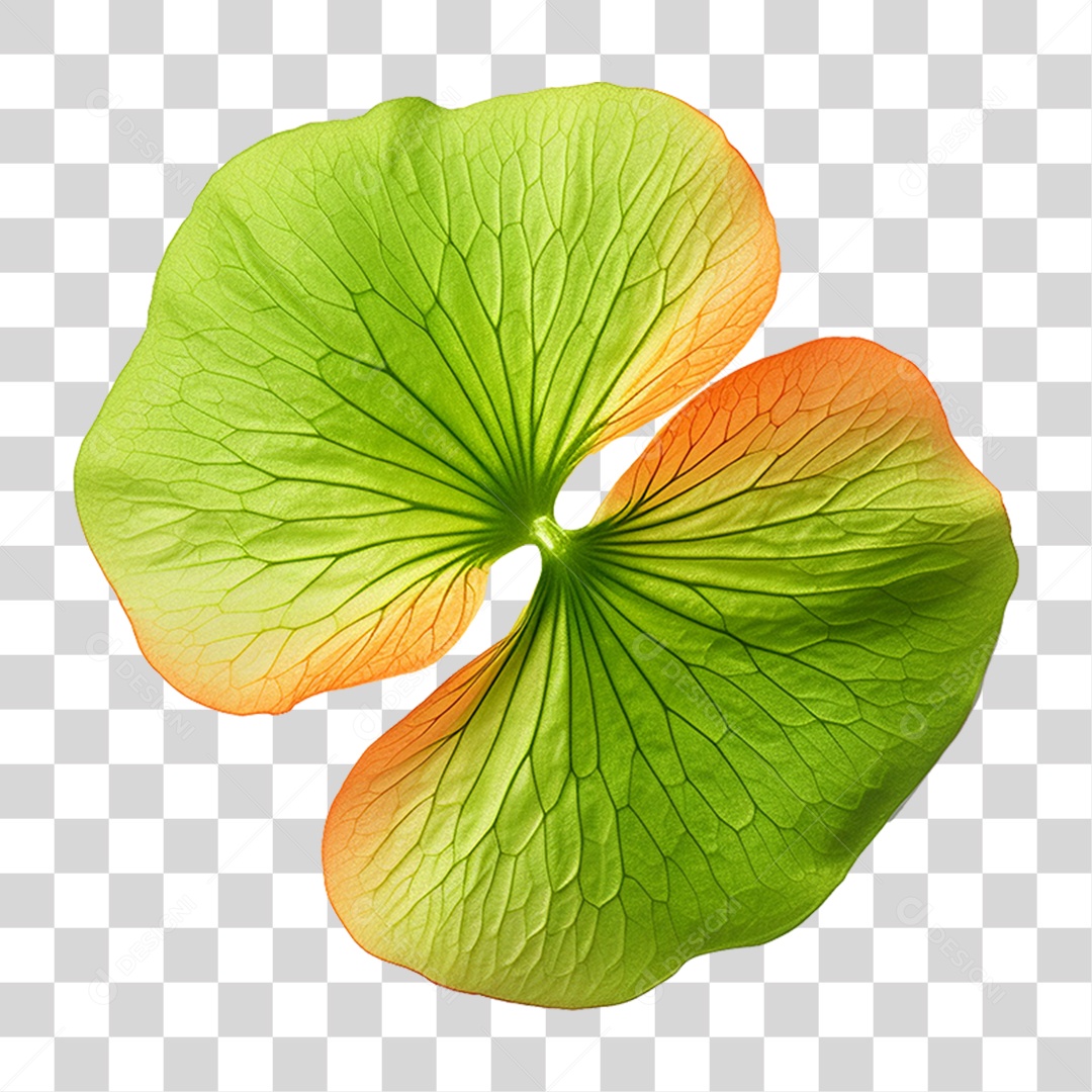 Folha de Capuchinha PNG Transparente