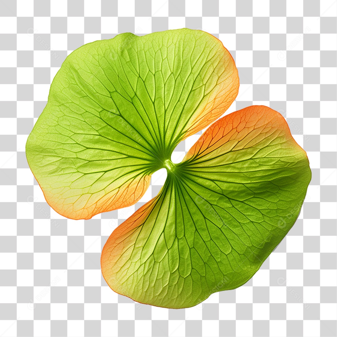 Folha de Capuchinha PNG Transparente