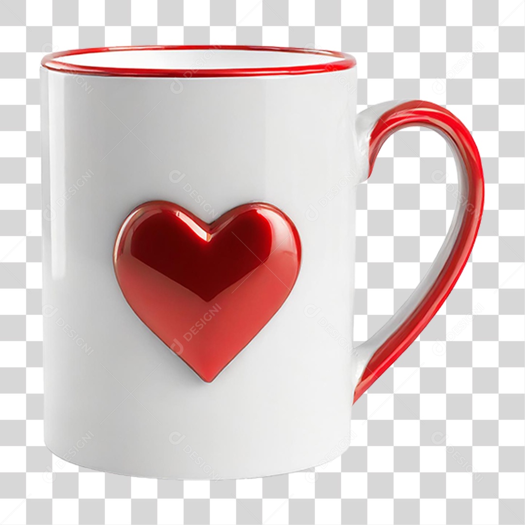 Caneca de Porcelana PNG Transparente