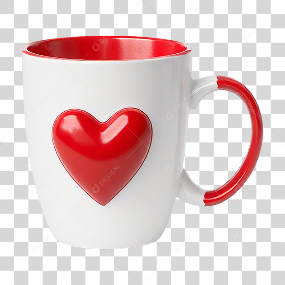 Caneca de Porcelana PNG Transparente