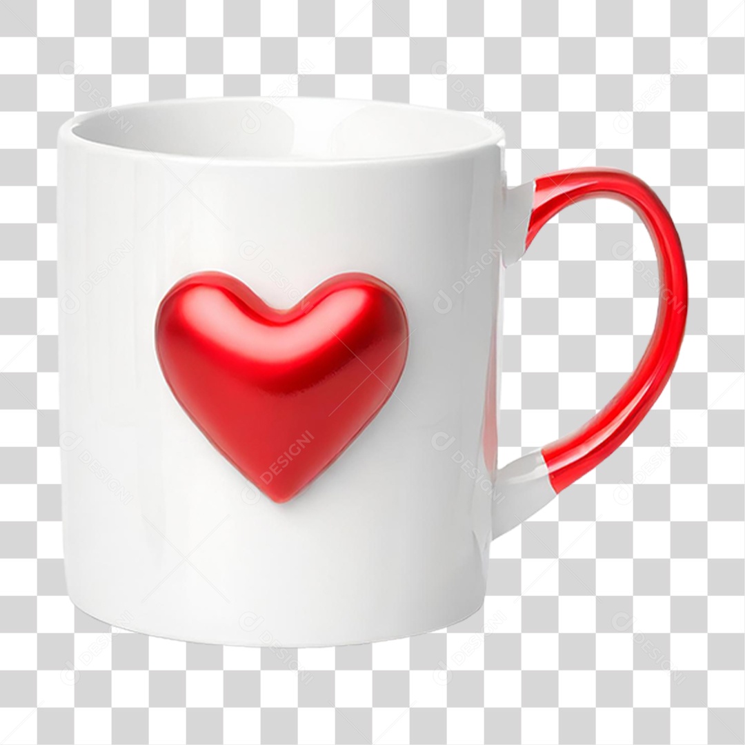 Caneca de Porcelana PNG Transparente
