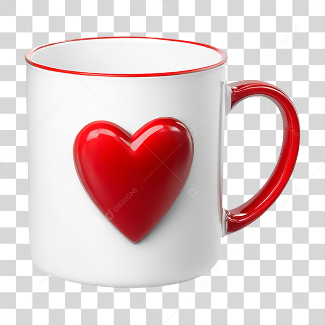 Caneca de Porcelana PNG Transparente