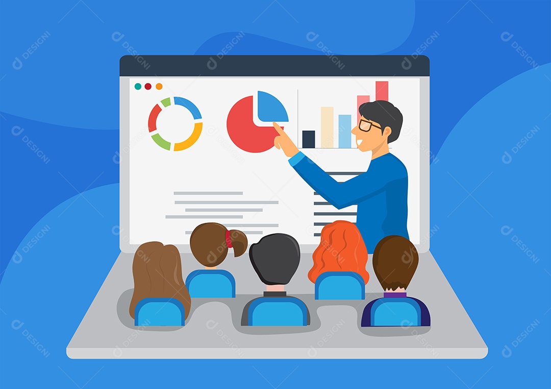 Negócio Corporativo Ilustração Vetor EPS + AI