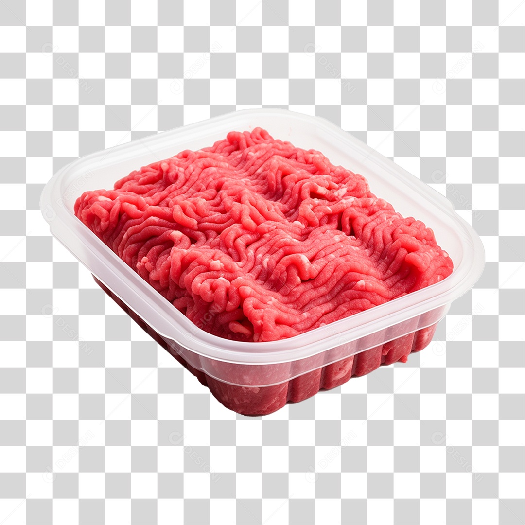 Carne Moída em Vasilha PNG Transparente