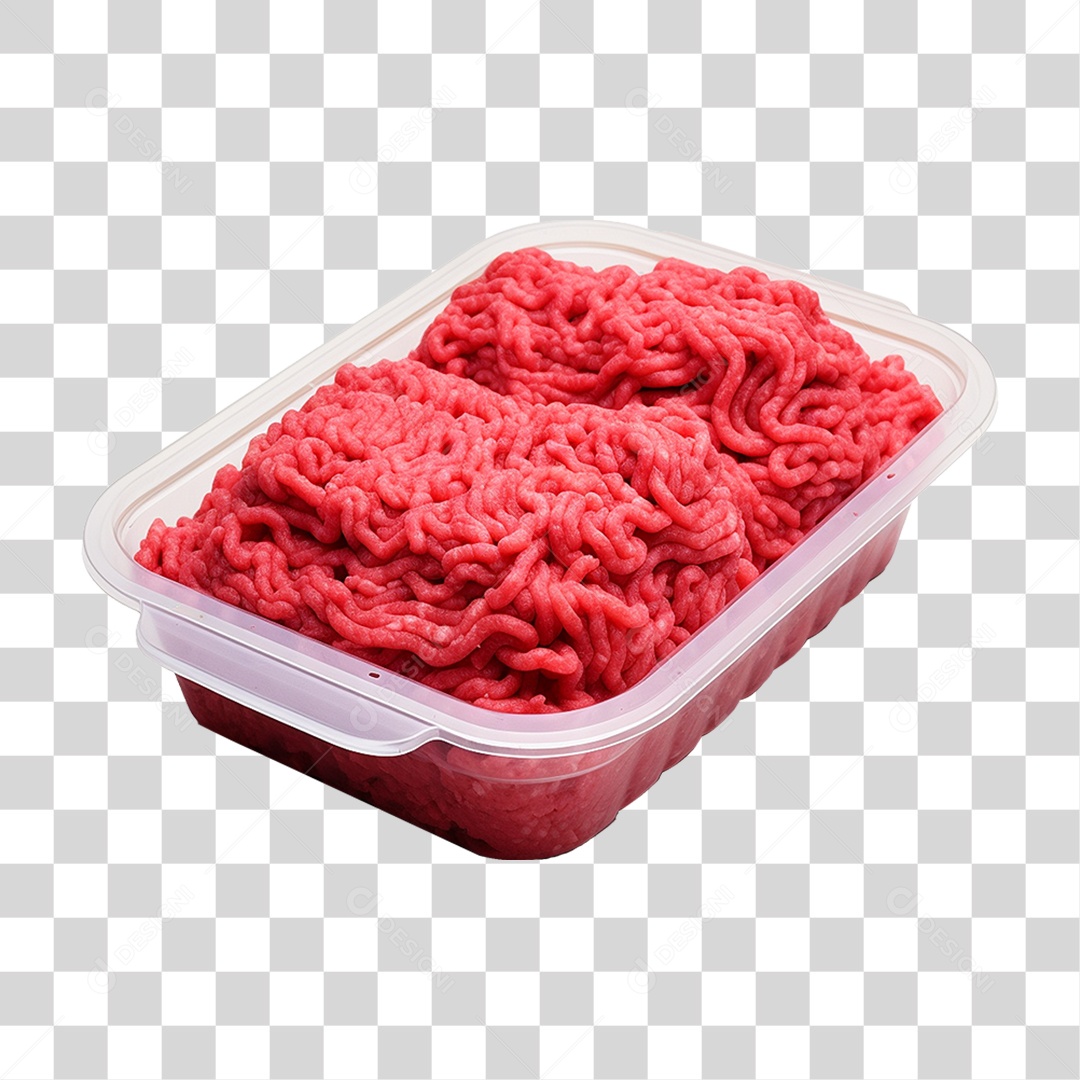 Carne Moída em Vasilha PNG Transparente