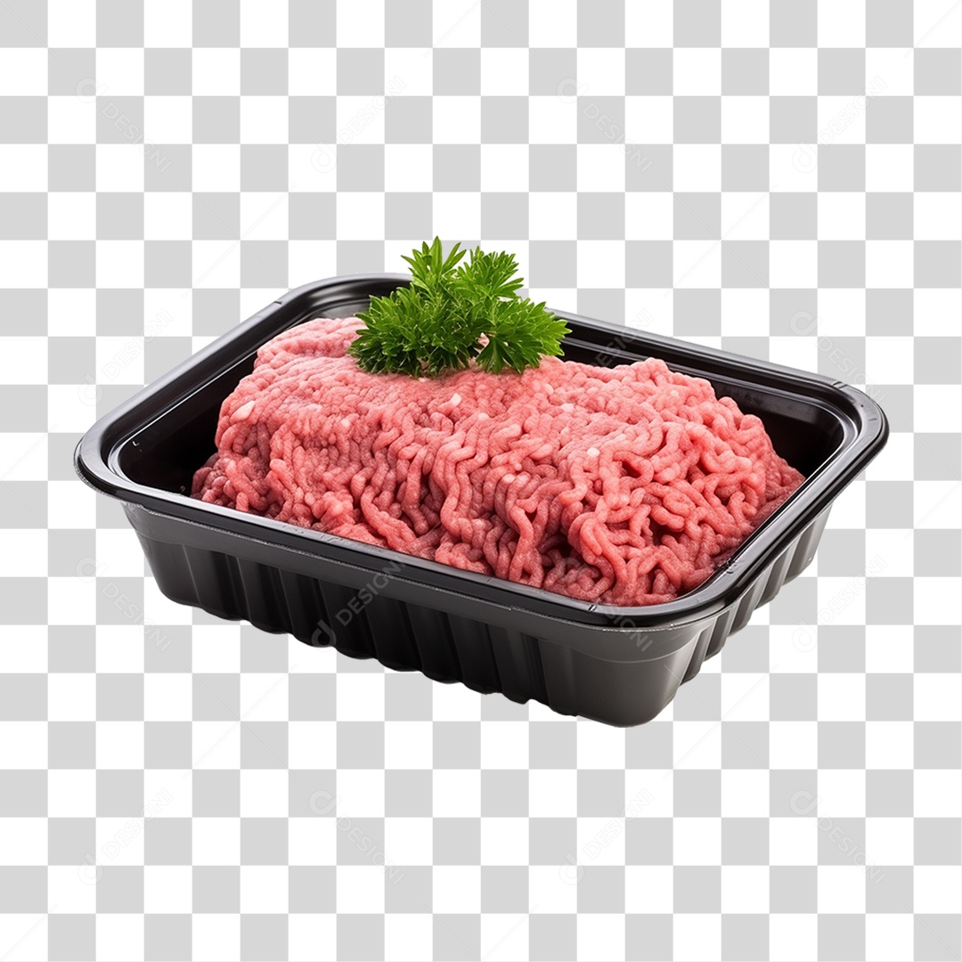 Carne Moída em Vasilha PNG Transparente