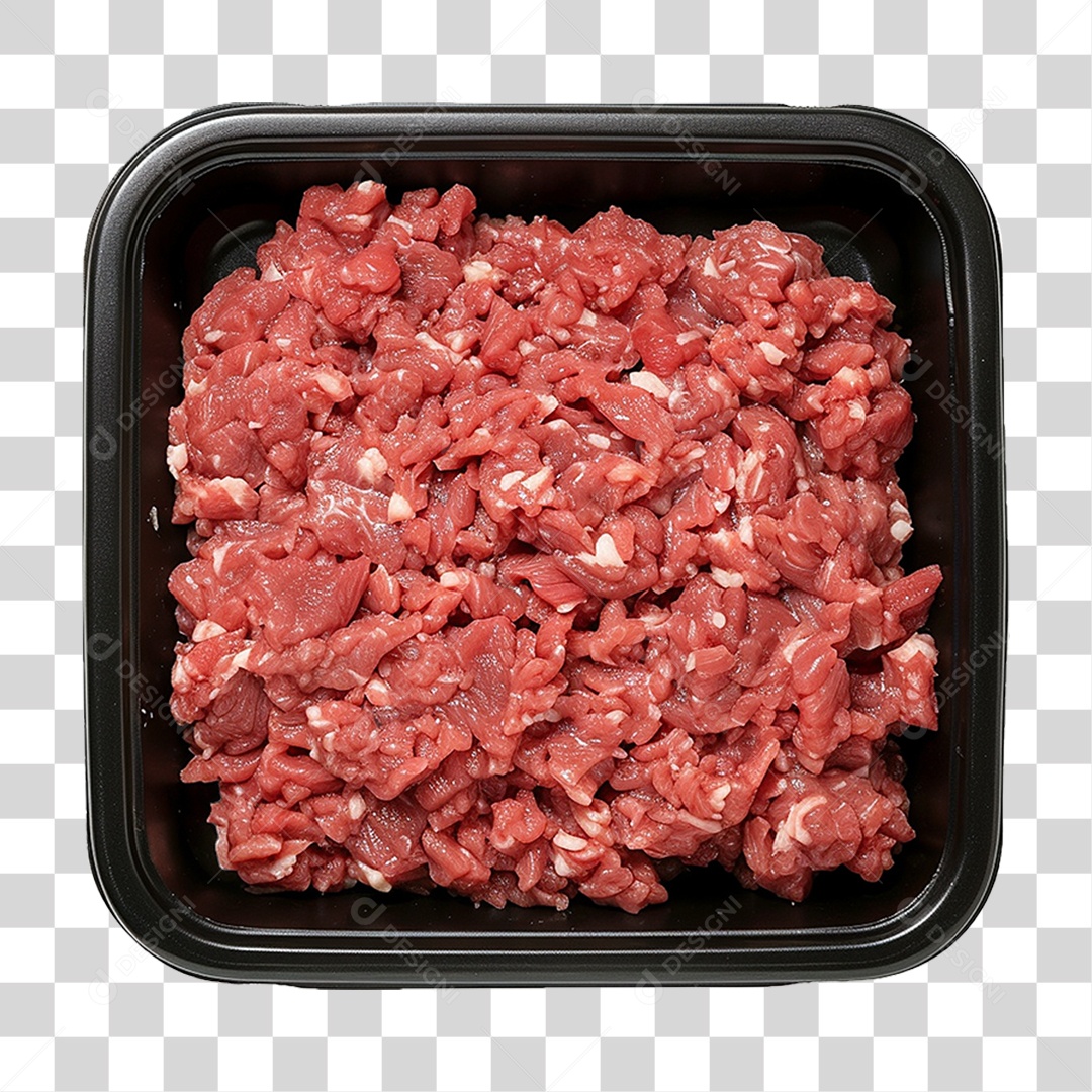 Carne Moída em Vasilha PNG Transparente