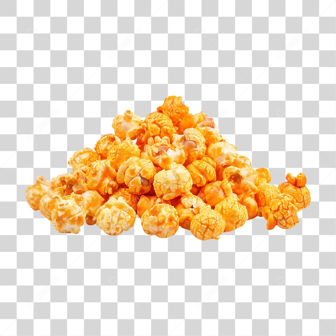 Pipoca Salgada PNG Transparente