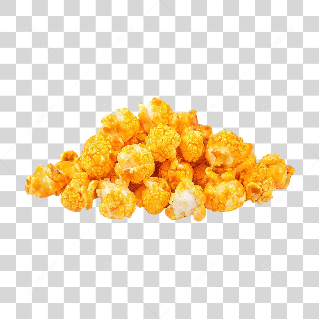 Pipoca Salgada PNG Transparente