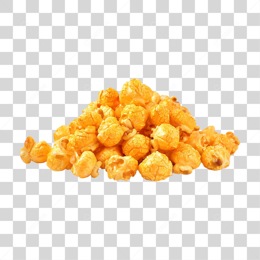 Pipoca Salgada PNG Transparente