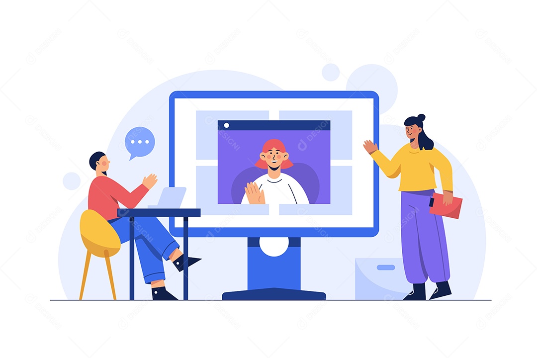 Gestão de Negócios Ilustração Vetor EPS