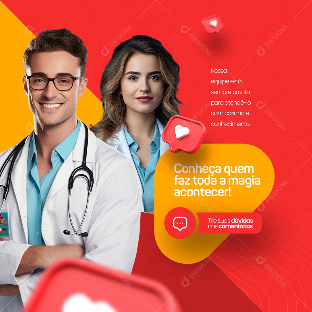 Farmácia Manipulados Conheça quem faz toda a magia acontecer Social Media PSD Editável